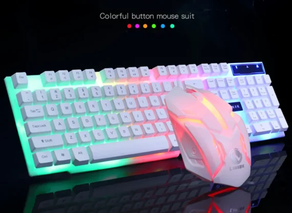 ErgoBacklit Gamer Keyboard Mouse Combo | PricZone