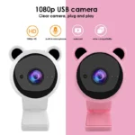 1080P Pink Webcam for Streaming Online Courses | PricZone