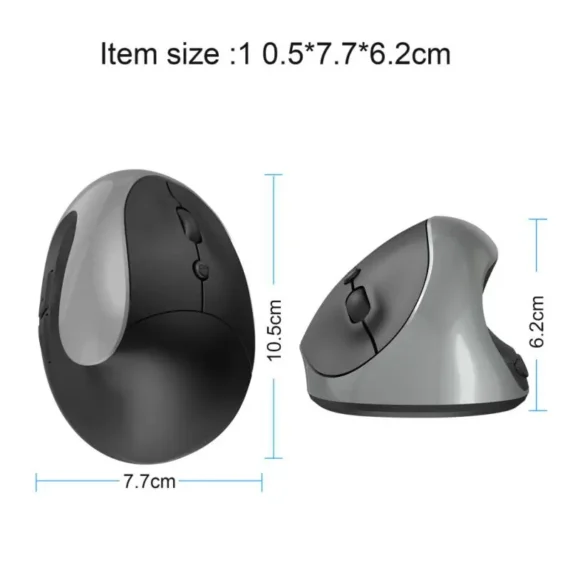 Ergonomic Vertical Wireless Mouse for PC Laptop 3 | PricZone