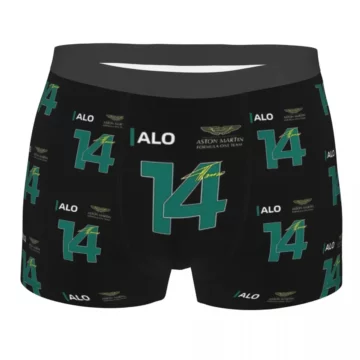 Fernando Alonso F1 Boxer Briefs - Breathable, High-Quality