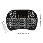 I8 Mini Wireless Keyboard Mouse with Touchpad 6 | PricZone