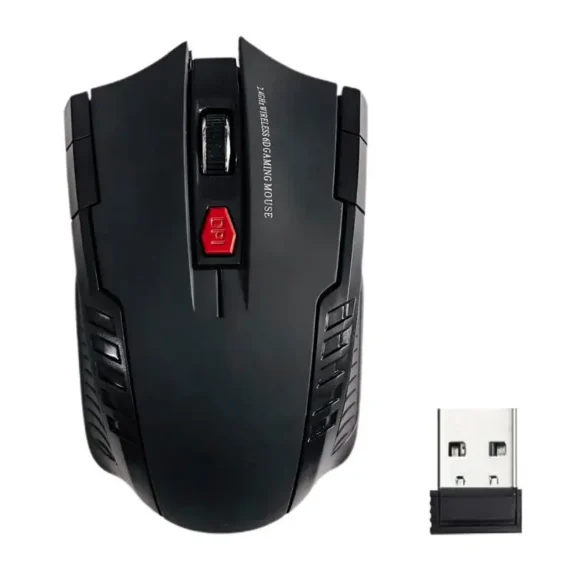 Wireless Optical Mouse 1600DPI USB 6 Button PC 4 | PricZone