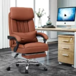 Comfy High Back Swivel Office Recliner Chair 2 | PricZone