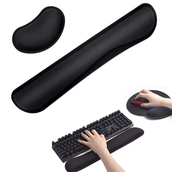 Ergonomic Foam Keyboard Mouse Pad Set 2 | PricZone