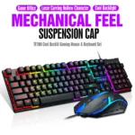 Rainbow Tf200 Gaming Keyboard Mouse Set | PricZone