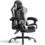 Massage Gaming Chair PU Leather Ergonomic Adjustable