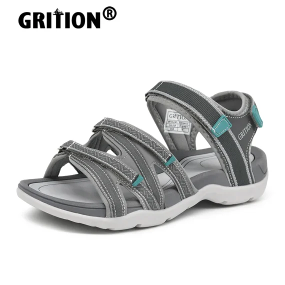 GRITION Womens Outdoor Flat Sandals 2 | PricZone