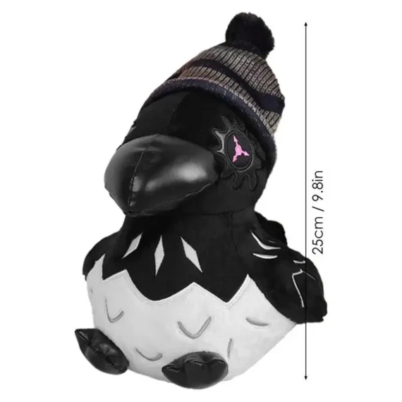 Uzi Plush Doll Soft Stuffed Raven Toy 6 | PricZone