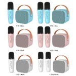 Bluetooth Karaoke Speaker Set with Mic for Kids 4 | PricZone