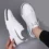 Men’s Trendy Canvas Platform Sneakers – Sporty & Comfy