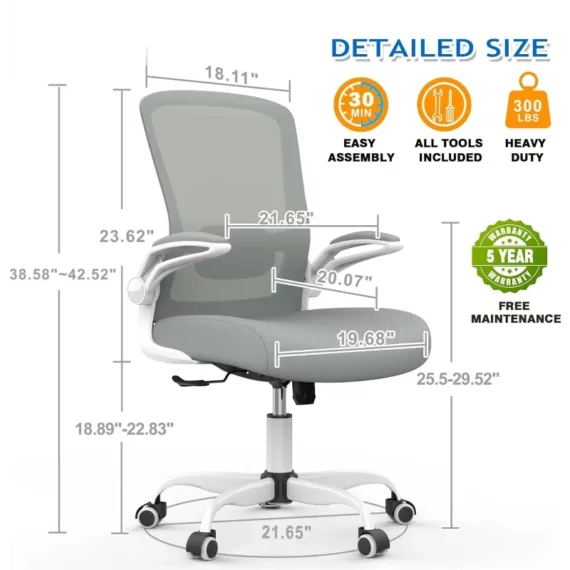 Adjustable ErgoMesh Chair Lumbar Support Comfort 2 | PricZone