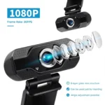 Full HD 1080P PC Webcam with Mic for Gaming | PricZone