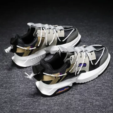 Stylish Breathable Sneakers - Comfort Lace-Up 2