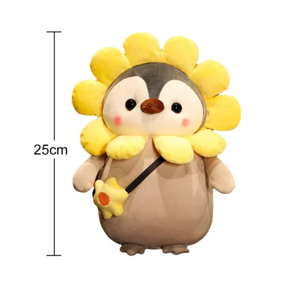 Sunflower Penguin Plush Toy Cute Gift for Kids Decor 6 | PricZone