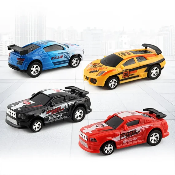 LED Mini RC Drift Car with Roadblocks 2 | PricZone