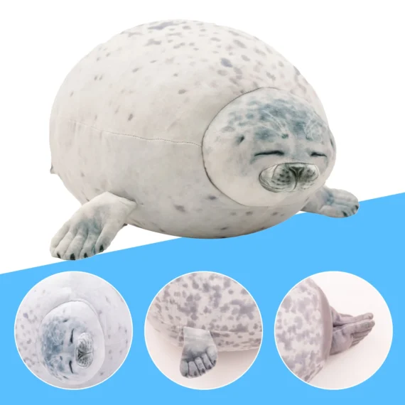 Seal Hug Pillow Round Cushion for HomeOffice 2 | PricZone