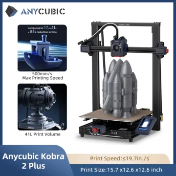 ANYCUBIC KOBRA 2 Plus 3D Printer Fast Large