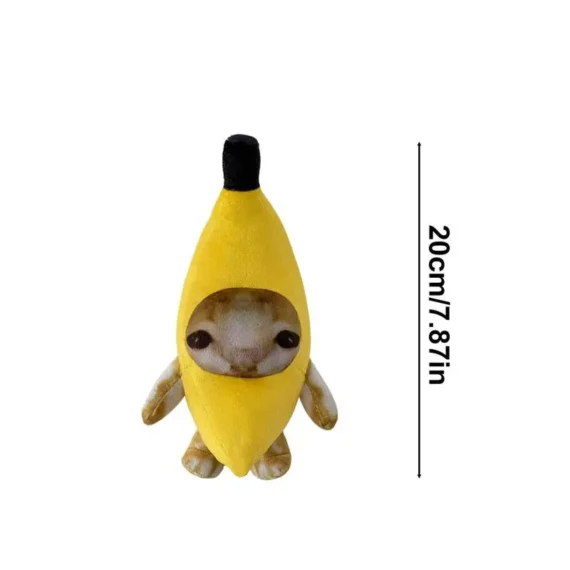 Banana Cat Plush Toy Cute Crying Face Soft Funny 6 | PricZone