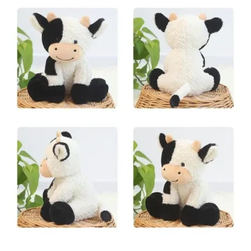 Cute Cow Plush Pillow - Soft Toy for Kids 2