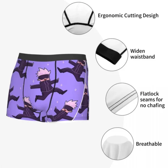 Gojo Jujutsu Kaisen Boxer Briefs Sexy Anime Shorts 4 | PricZone