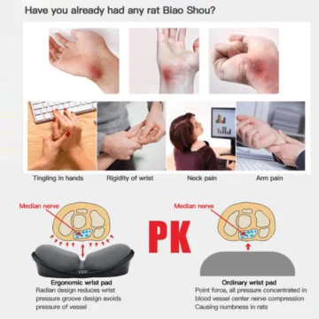 Soft AntiSkid Wrist Rest Pad for Laptops 2 | PricZone Soft Anti Skid Wrist Rest Pad for Laptops 2 | PricZone