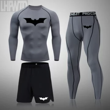 Superhero Mens Gym Legging and Thermal Underwear Set | PricZone