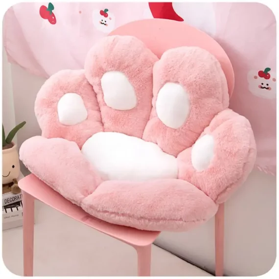 Cat Paw Plush Chair Cushion Cute Home Decor 6 | PricZone