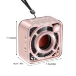 5W Mini Mecha Wireless Speaker Clear Portable 6 | PricZone