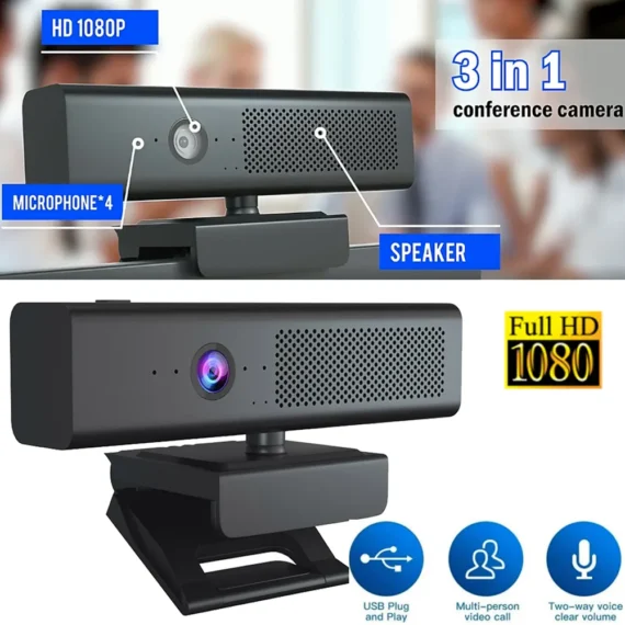 4K HiFi USB Webcam with Speaker Mic | PricZone