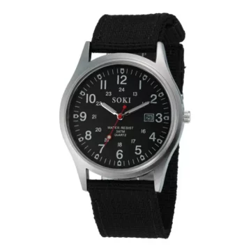 Luxury Military Sports Quartz Watch, Waterproof Nylon 2