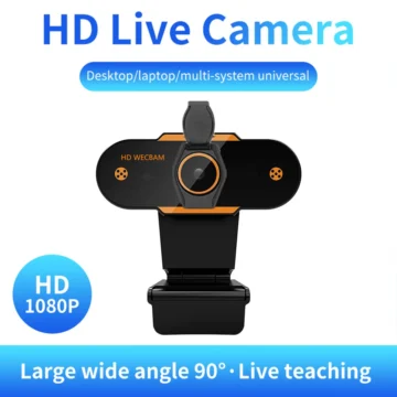 HD 1080P Auto Focus Webcam with Mic 2