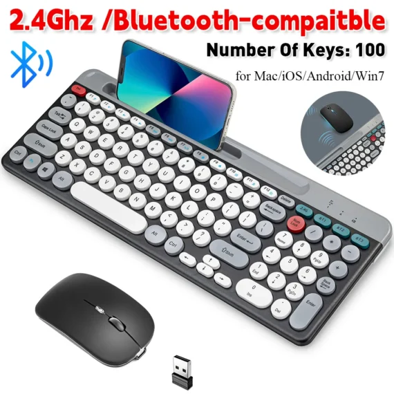 24G Multi Device BT Keyboard Mouse Set 1 | PricZone