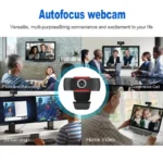 Rotatable Full HD 1080P USB Webcam with Mic 4 | PricZone