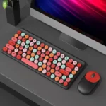 PlugPlay Round Cap Gaming Keyboard Combo 3 | PricZone