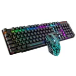 LED Gaming Keyboard Mouse Combo Wireless 3 | PricZone