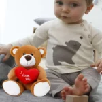 Valentines Love Bear Plush Heart Gift for Girls 5 | PricZone