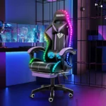 RGB Gaming Chair Ergonomic Massage Swivel 2 | PricZone