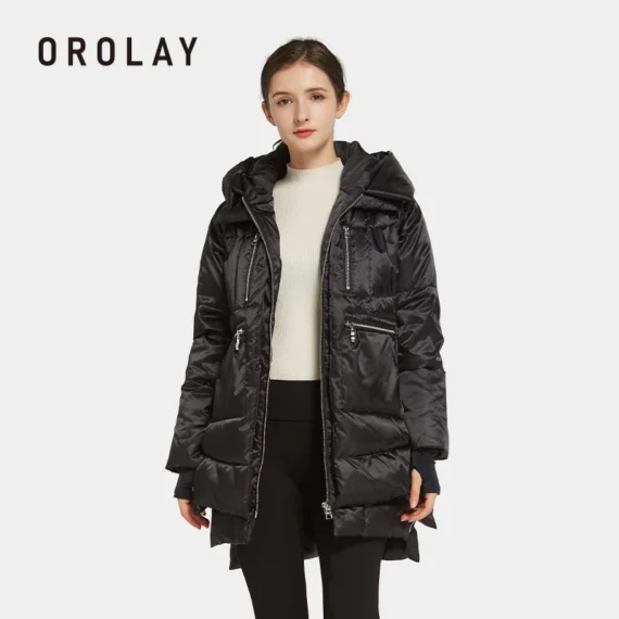 Orolay Hooded Down Jacket Womens Thermal 3 | PricZone