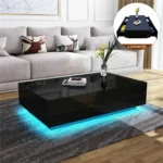 RGB LED Tea Table Home Office Coffee End Table 2 | PricZone