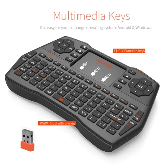 Smart I8 Plus Mini Air Mouse Keyboard 6 | PricZone