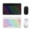 10-Inch RGB Bluetooth Keyboard-Mouse Combo for Tablets