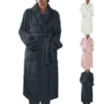 Couples Winter Velvet Kimono Bathrobe 2 | PricZone