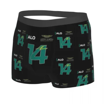 Fernando Alonso F1 Boxer Briefs - Breathable, High-Quality 2