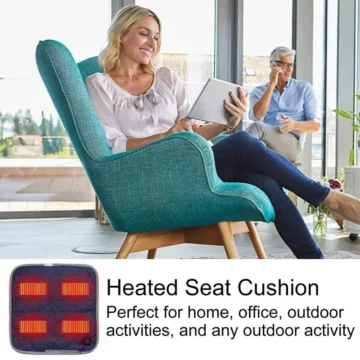 USB Heated Seat Cushion - 3-Mode Energy-Saving Pad 2