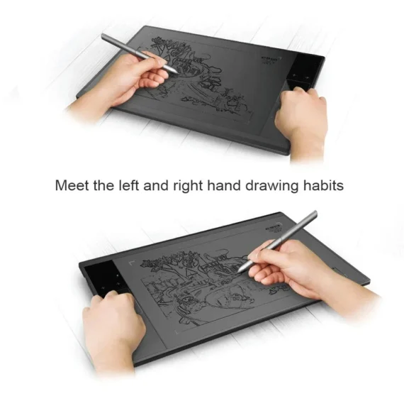 Digital Drawing Tablet 8192 Pen Levels 10x6 3 | PricZone