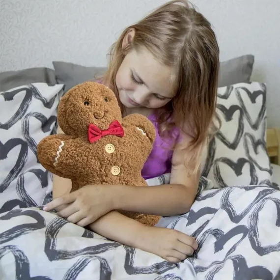 Cute Gingerbread Man Plush Pillow for Christmas 3 | PricZone