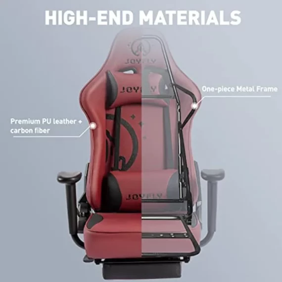 Ergonomic Gaming Chair with Footrest and Lumbar Support 5 | PricZone