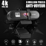 4K Ultra HD Webcam 120° Wide Angle AF Mic 3 | PricZone