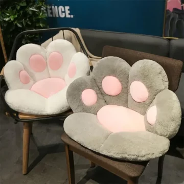 Cat Paw Plush Chair Cushion | PricZone