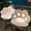 Cat Paw Plush Chair Cushion – Cute Home Decor